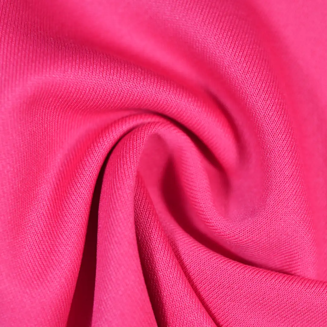 China Fabric for T-Shirt,Skirt,Puffball Strappy Dress Rib Knit Fabric Polyester pink color buy from China wholesaler bulk order at wholesale price free worldwide shipping Alibaba