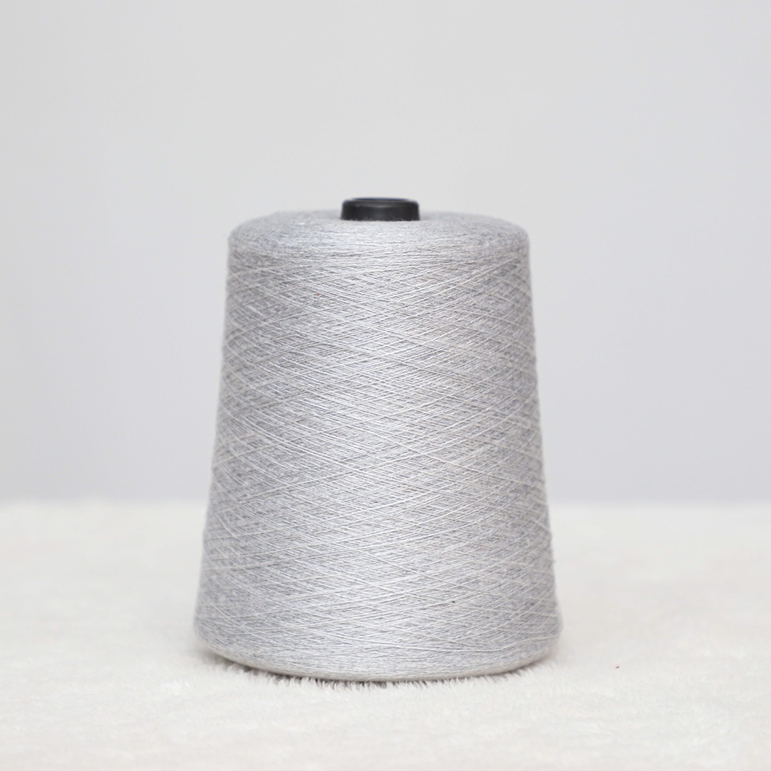 China Yarn for Shirt Long Sleeve Button (Sweater),Crew Neck Pullover (Sweater),Polo T-shirt (Sweater) Ring Spun Regular Yarn Acrylic Nylon Cashmere Silk Gray color buy from China wholesaler bulk order at wholesale price free worldwide shipping Alibaba