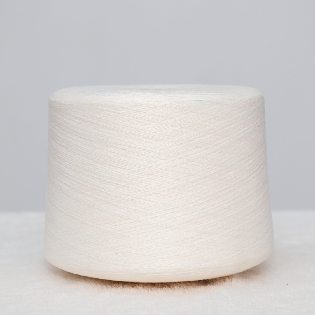 China Yarn for Shirt Long Sleeve Button (Sweater),Crew Neck Pullover (Sweater),Polo T-shirt (Sweater) Core Spun Yarn Regular Yarn Polyester Nylon Beige color buy from China wholesaler bulk order at wholesale price free worldwide shipping Alibaba
