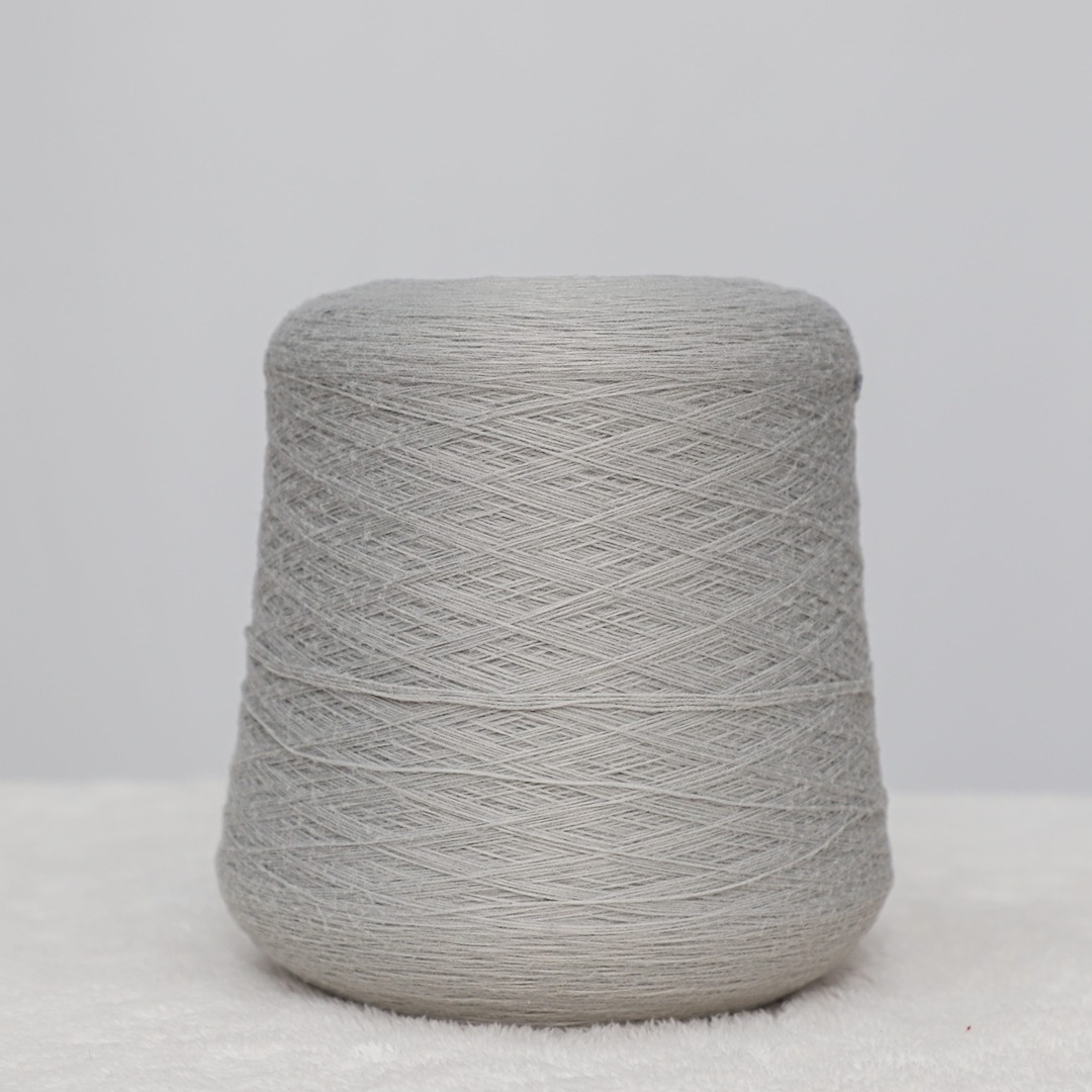China Yarn for Knitted Jacket (Sweater),Hoodie  (Sweater),Half-Zipper Cardigan (Sweater) Mossy Yarn Fancy Yarn Polyester Sky Gray color buy from China wholesaler bulk order at wholesale price free worldwide shipping Alibaba