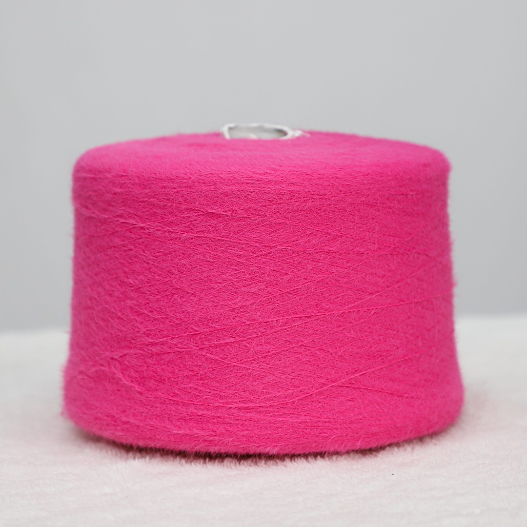 China Yarn for Dresses (Cardigan Open) (Sweater),Dresses (Cardigan Button) (Sweater),Crop Top Pullover (Sweater) Cat Feather Yarn Fancy Yarn Nylon Pink color buy from China wholesaler bulk order at wholesale price free worldwide shipping Alibaba