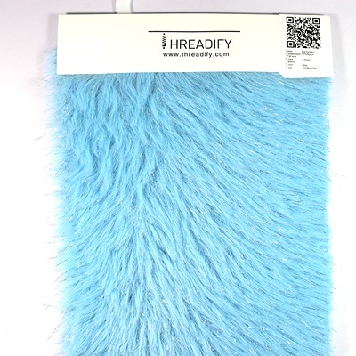 China Yarn for Dresses (Cardigan Button) (Sweater),Ladies Vest (Sweater)  Cat Feather Yarn Fancy Yarn Nylon Lurex Blue color buy from China wholesaler bulk order at wholesale price free worldwide shipping Alibaba