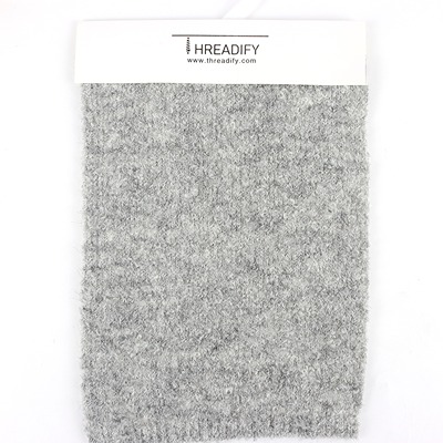 China Yarn for Half-Zipper Cardigan (Sweater),Knitted Trousers (Sweater),Knitted Jacket (Sweater) Boucle Yarn Fancy Yarn Recycled Polyester Acrylic RWS Wool Spandex Grey color buy from China wholesaler bulk order at wholesale price free worldwide shipping Alibaba