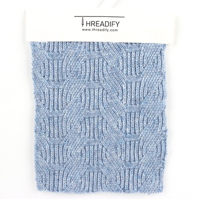 China Yarn for Knitted Jacket (Sweater),Hoodie  (Sweater),Half-Zipper Cardigan (Sweater) Air Spun Yarn Fancy Yarn Recycled Polyester Polyester Wool Blue color buy from China wholesaler bulk order at wholesale price free worldwide shipping Alibaba