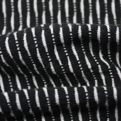 Bangladesh Fabric for Waistcoat,Blazer Weft Jacquard Knit Fabric Cotton Polyester Black White Group color buy from Bangladesh wholesaler bulk order at wholesale price free worldwide shipping Alibaba