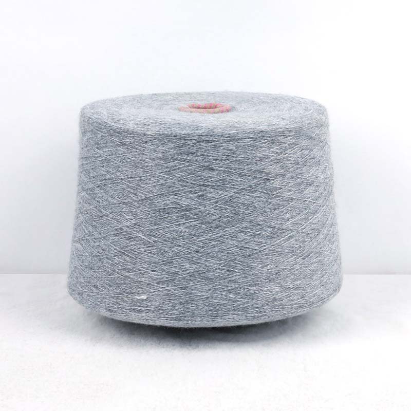China Yarn for Polo T-shirt (Sweater),Crew Neck Pullover (Sweater),Half-Zipper Cardigan (Sweater) Mossy Yarn Fancy Yarn Recycled Polyester Nylon Spandex Medium Gray color buy from China wholesaler bulk order at wholesale price free worldwide shipping Alibaba