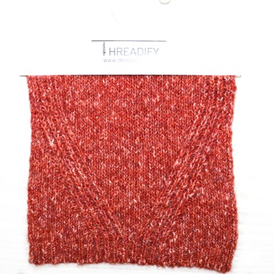 China Yarn for Crop Top Pullover (Sweater),Dresses (Cardigan Open) (Sweater) Boucle Yarn Fancy Yarn Recycled Polyester Polyester Acrylic Cotton Wool Spandex Red color buy from China wholesaler bulk order at wholesale price free worldwide shipping Alibaba