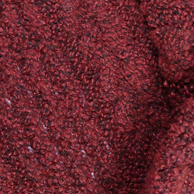 China Yarn for Polo T-shirt (Sweater),Crew Neck Pullover (Sweater),Half-Zipper Cardigan (Sweater) Mossy Yarn Fancy Yarn Recycled Polyester Nylon Spandex Dark Ren color buy from China wholesaler bulk order at wholesale price free worldwide shipping Alibaba