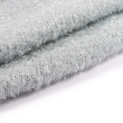 China Yarn for Crop Top Pullover (Sweater),Dresses (Cardigan Open) (Sweater) Feather Yarn Fancy Yarn Recycled Polyester Lurex Recycled Nylon Grey color buy from China wholesaler bulk order at wholesale price free worldwide shipping Alibaba