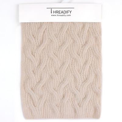 China Yarn for Polo T-shirt (Sweater),Crew Neck Pullover (Sweater),Half-Zipper Cardigan (Sweater) Mossy Yarn Fancy Yarn Recycled Polyester Acrylic RWS Wool Lurex Spandex Beige color buy from China wholesaler bulk order at wholesale price free worldwide shipping Alibaba
