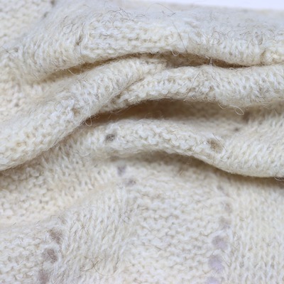 China Yarn for Knitted Jacket (Sweater),Hoodie  (Sweater),Half-Zipper Cardigan (Sweater) Mossy Yarn Fancy Yarn Recycled Polyester Polyester Acrylic Spandex Cream Mélange color buy from China wholesaler bulk order at wholesale price free worldwide shipping Alibaba