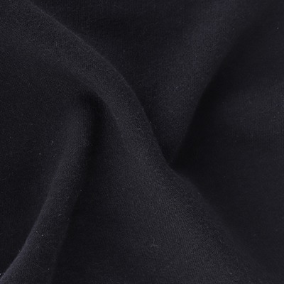 China Fabric for Hoodie,Sweatshirt,Jacket Fleece Knit Fabric Polyester Cotton Black color buy from China wholesaler bulk order at wholesale price free worldwide shipping Alibaba