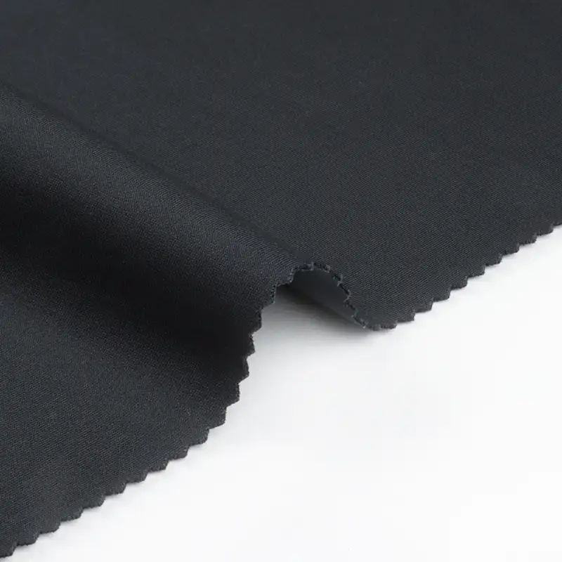 China Fabric for Leggings,Swimsuits,Tracksuits Scuba Knit Fabric Polyester Polyamide Spandex Black color buy from China wholesaler bulk order at wholesale price free worldwide shipping Alibaba