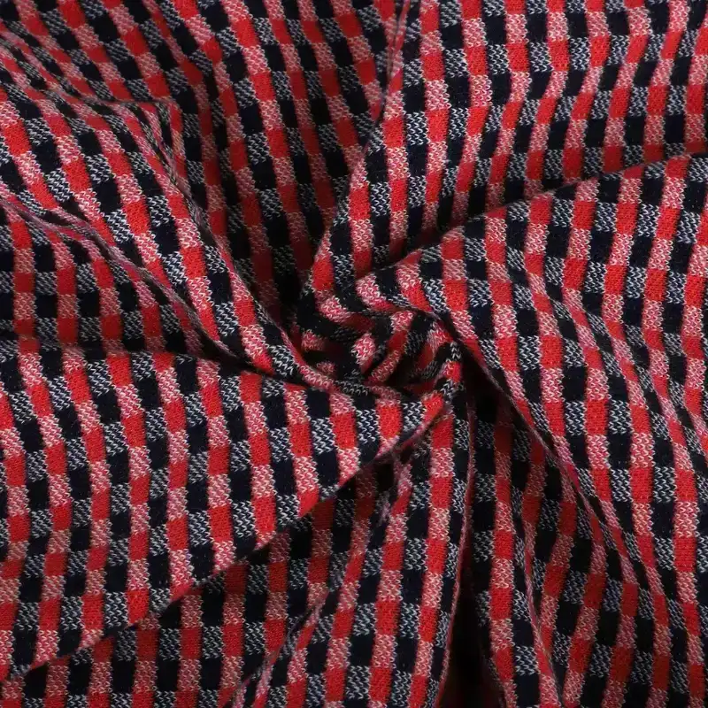 Bangladesh Fabric for Waistcoat,Blazer Weft Jacquard Knit Fabric Cotton Polyester Black White Red Group color buy from Bangladesh wholesaler bulk order at wholesale price free worldwide shipping Alibaba