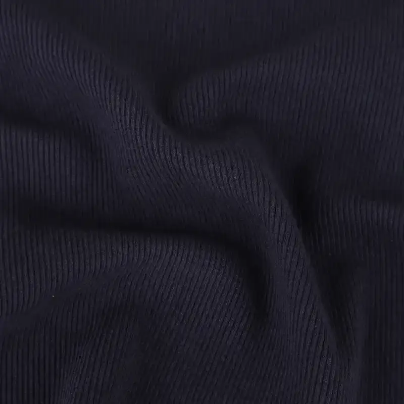 China Fabric for Crop Top,Hoodie,Tank Top Rib Knit Fabric Cotton Polyester Spandex Ink color buy from China wholesaler bulk order at wholesale price free worldwide shipping Alibaba