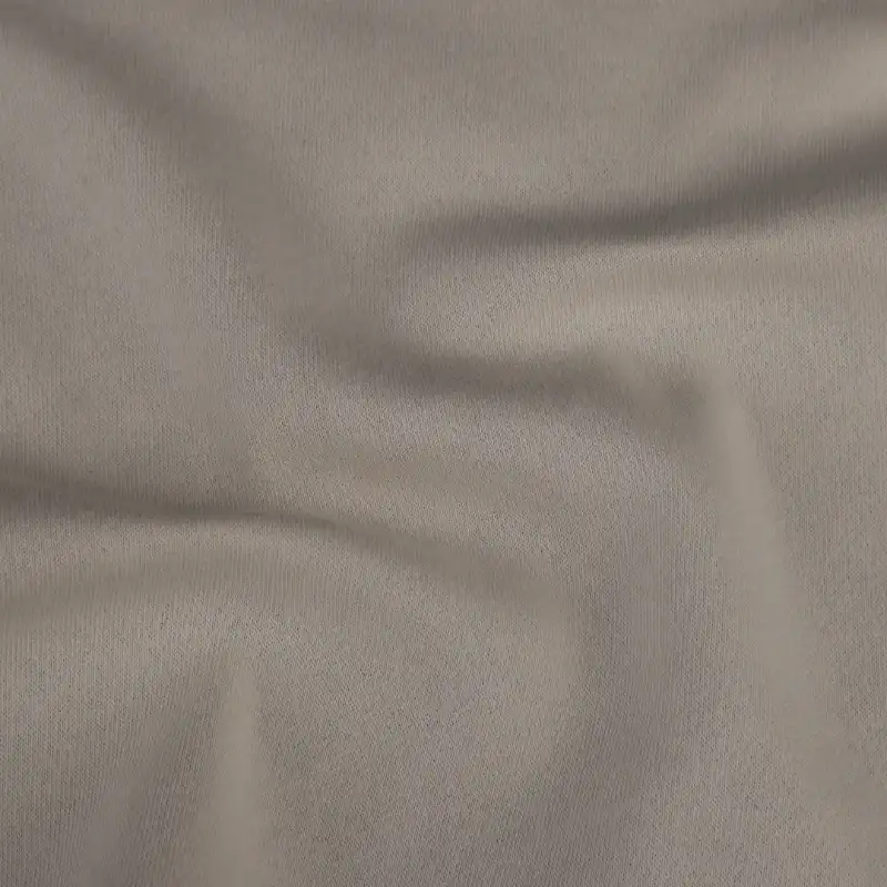 China Fabric for Hoodie,Sweatshirt,Jacket Fleece Knit Fabric BCI Cotton Recycled Polyester White color buy from China wholesaler bulk order at wholesale price free worldwide shipping Alibaba