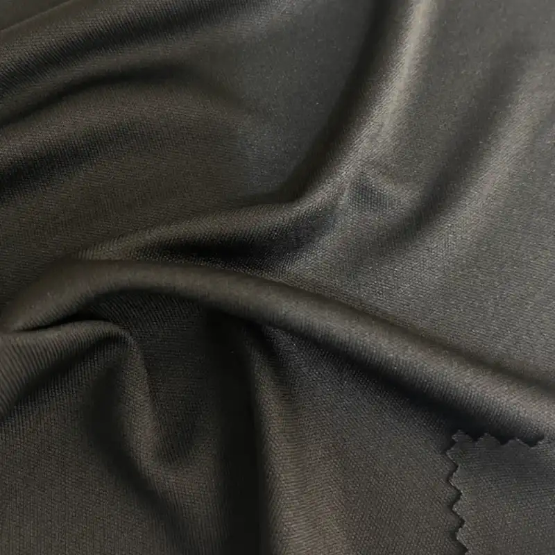 China Fabric for T-Shirt,Pajamas,Loungewear,Yoga Pants,Tracksuits Single Jersey Knit Fabric Polyester Black color buy from China wholesaler bulk order at wholesale price free worldwide shipping Alibaba