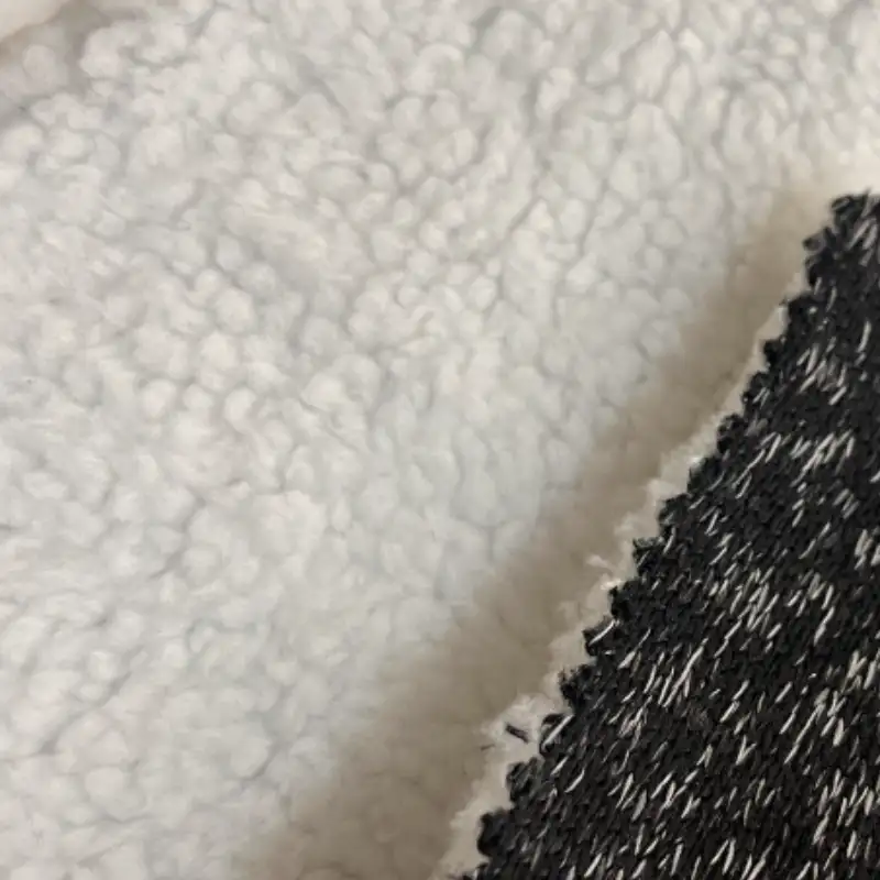 China Fabric for Loungewear,Sweatshirt,Hoodie Hacci Knit Fabric Polyester Spandex Grey color buy from China wholesaler bulk order at wholesale price free worldwide shipping Alibaba