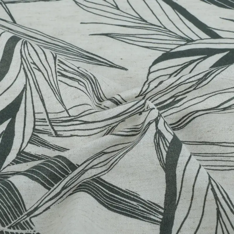 Bangladesh Fabric for Shirt,Crop Top,Skirt,Over Shirt Linen/Cotton Plain Natural Woven Fabric Cotton Linen Printed color buy from Bangladesh wholesaler bulk order at wholesale price free worldwide shipping Alibaba