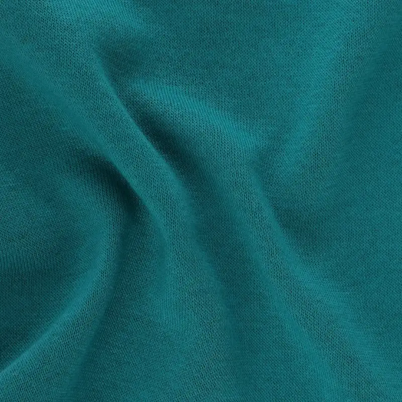 China Fabric for Hoodie,Sweatshirt,Jacket Fleece Knit Fabric Cotton Polyester Green color buy from China wholesaler bulk order at wholesale price free worldwide shipping Alibaba