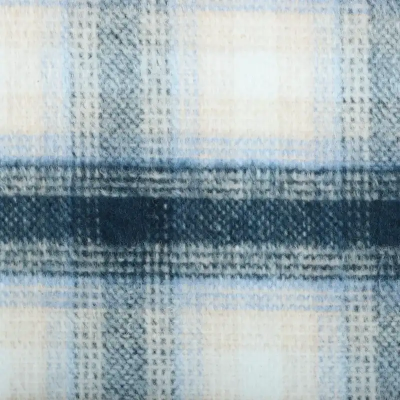 China Fabric for Hoodie,Blazer,Skirt Knit Woolen Fabric Woolen Polyester Blue color buy from China wholesaler bulk order at wholesale price free worldwide shipping Alibaba