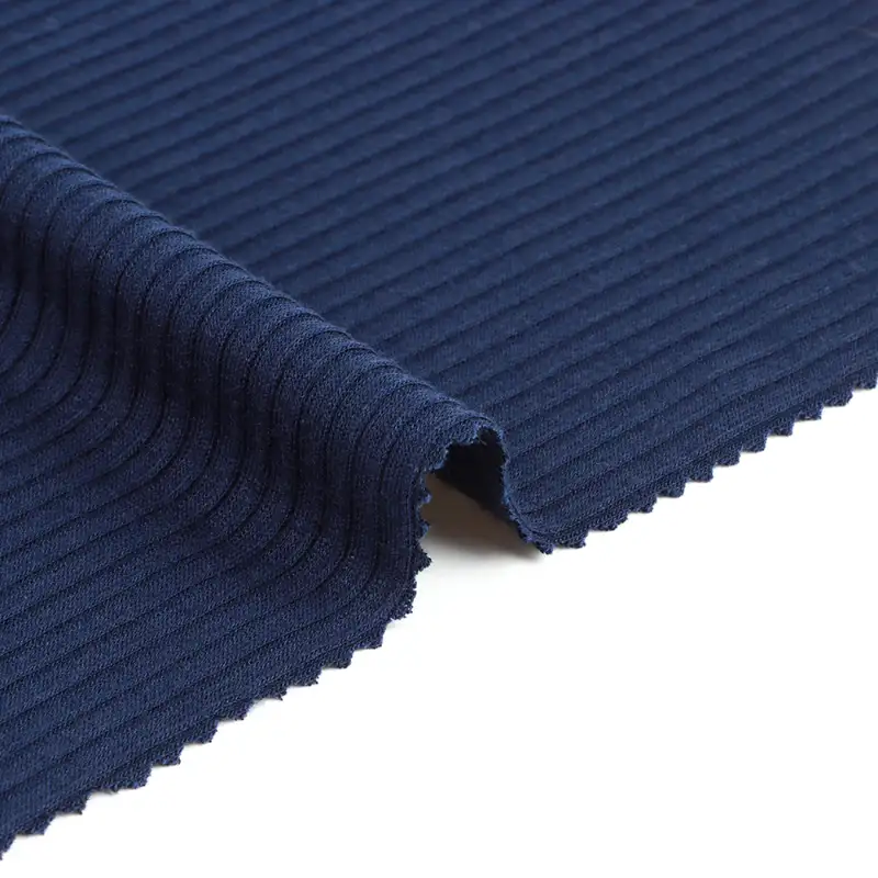 China Fabric for Suit Trouser,Blazer Ponte Roma Knit Fabric Polyester Rayon Spandex Blue color buy from China wholesaler bulk order at wholesale price free worldwide shipping Alibaba