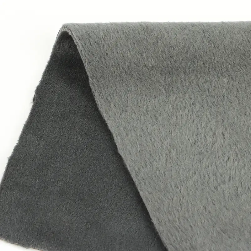 China Fabric for Hoodie,Loungewear,Sweatshirt Super Soft Velour Knit Fabric Polyester Spandex Grey color buy from China wholesaler bulk order at wholesale price free worldwide shipping Alibaba