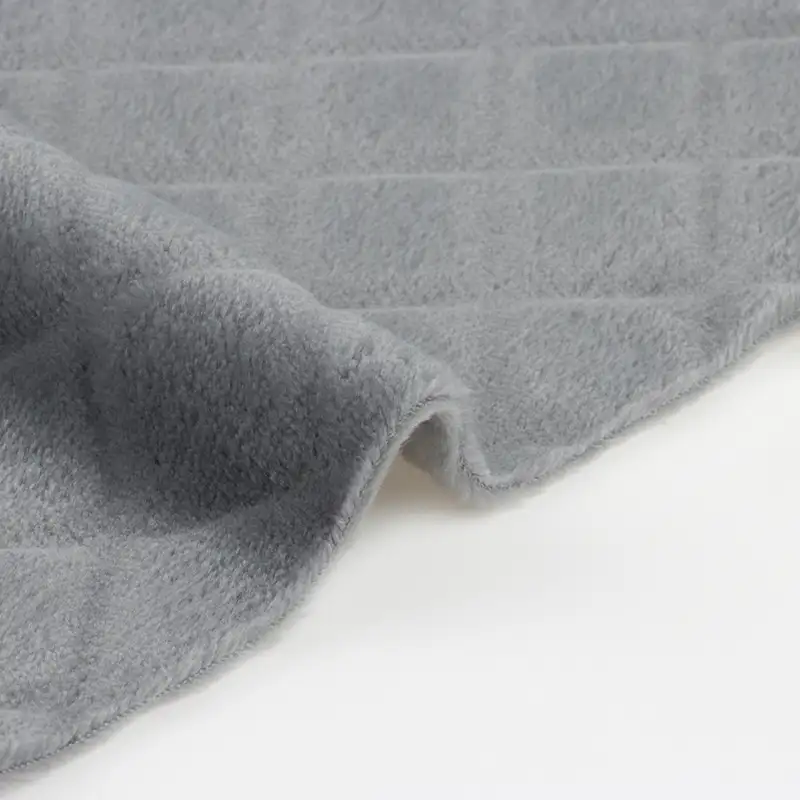 China Fabric for Hoodie,Sweatshirt Fleece Knit Fabric Polyester Grey color buy from China wholesaler bulk order at wholesale price free worldwide shipping Alibaba