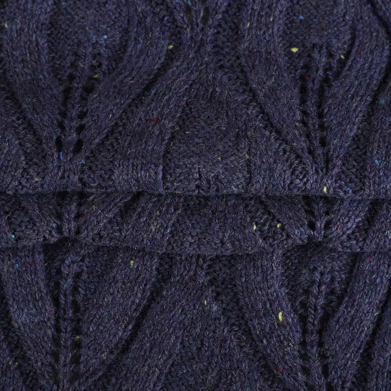 China Yarn for Knitted Jacket (Sweater),Hoodie  (Sweater),Half-Zipper Cardigan (Sweater) Woollen Spun Regular Yarn Cotton Acrylic Wool Dark Blue color buy from China wholesaler bulk order at wholesale price free worldwide shipping Alibaba