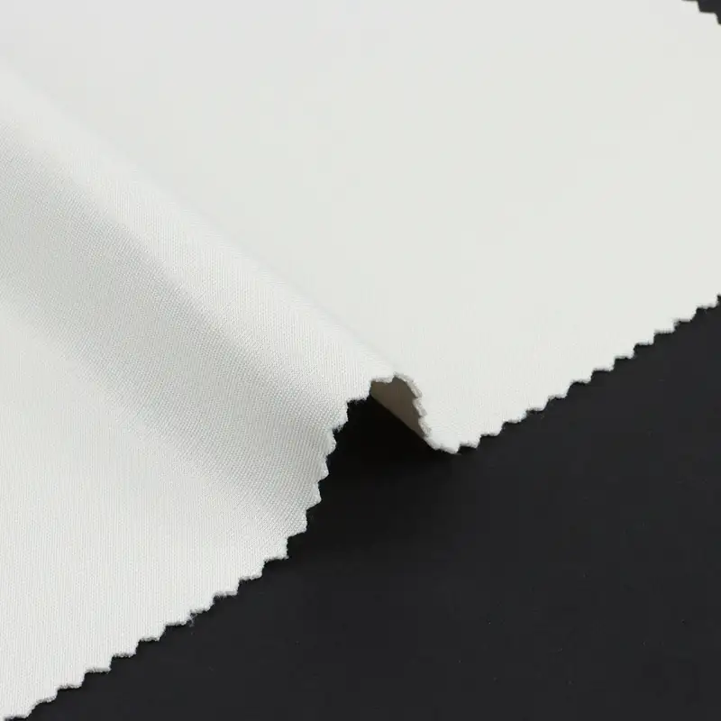 China Fabric for Leggings,Swimsuits,Tracksuits Scuba Knit Fabric Polyester Rayon Spandex White color buy from China wholesaler bulk order at wholesale price free worldwide shipping Alibaba