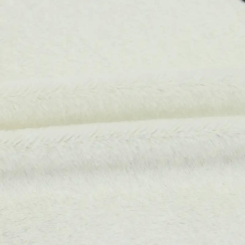 China Fabric for Trench Coat,Overcoat Fake Fur Knit Fabric Polyester Off-white color buy from China wholesaler bulk order at wholesale price free worldwide shipping Alibaba
