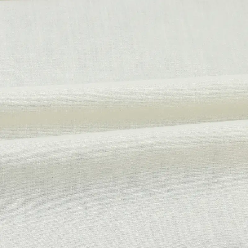 China Fabric for Blouse,Crop Top,Skirt Cotton Plain Natural Woven Fabric Cotton Off-white color buy from China wholesaler bulk order at wholesale price free worldwide shipping Alibaba