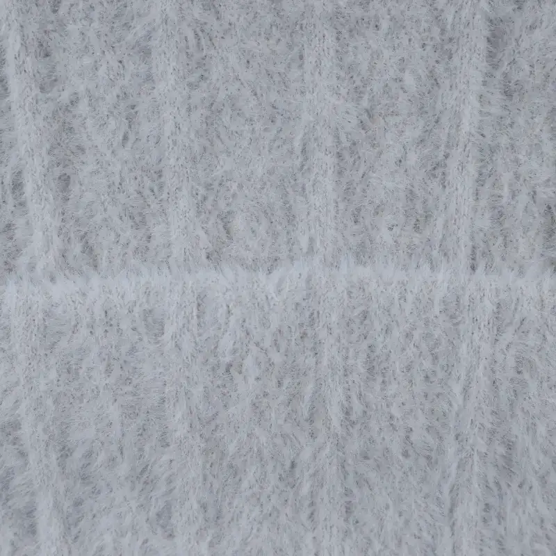 China Yarn for Ladies Vest (Sweater),Crop Top Pullover (Sweater),Hoodie  (Sweater),Women's Pants (Sweater) Feather Yarn Fancy Yarn Nylon Light Grey color buy from China wholesaler bulk order at wholesale price free worldwide shipping Alibaba