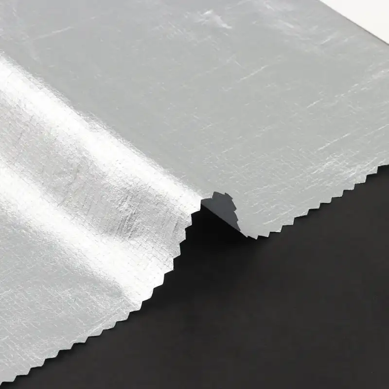 China Fabric for Blazer Nylon Taffeta Synthetic Woven Fabric Nylon silver color buy from China wholesaler bulk order at wholesale price free worldwide shipping Alibaba