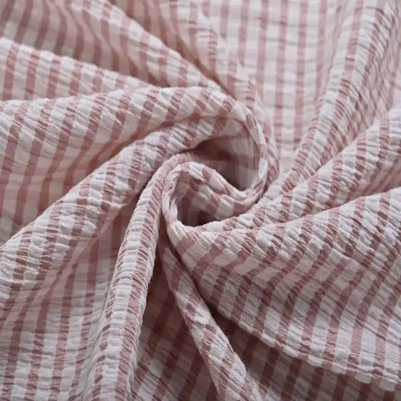 China Fabric for Shirt,Skirt Lace Knit Fabric Cotton Polyester Check color buy from China wholesaler bulk order at wholesale price free worldwide shipping Alibaba