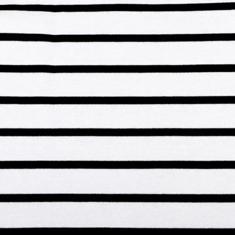 China Fabric for Tank Top,Crop Top,Pajamas Interlock Knit Fabric Cotton Black and White color buy from China wholesaler bulk order at wholesale price free worldwide shipping Alibaba