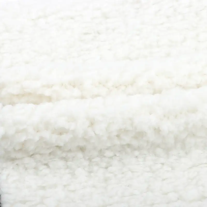 China Fabric for Hoodie,Sweatshirt Fleece Knit Fabric Polyester White color buy from China wholesaler bulk order at wholesale price free worldwide shipping Alibaba