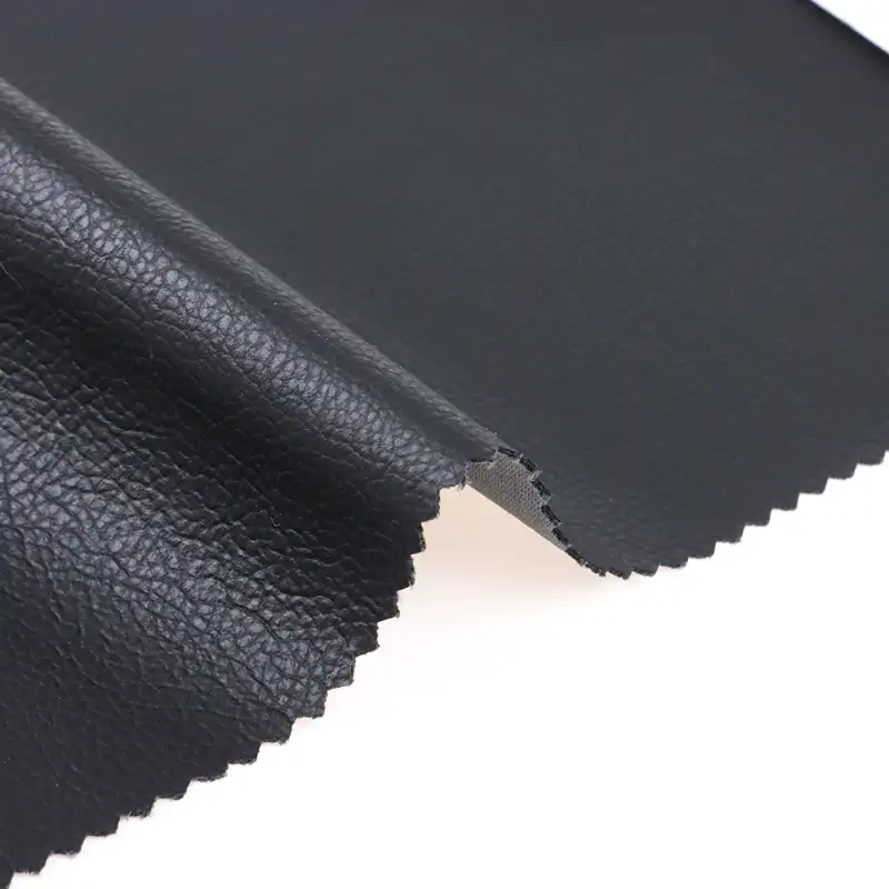 China Fabric for Blazer PU Woven Blended Fabric Polyester Black color buy from China wholesaler bulk order at wholesale price free worldwide shipping Alibaba