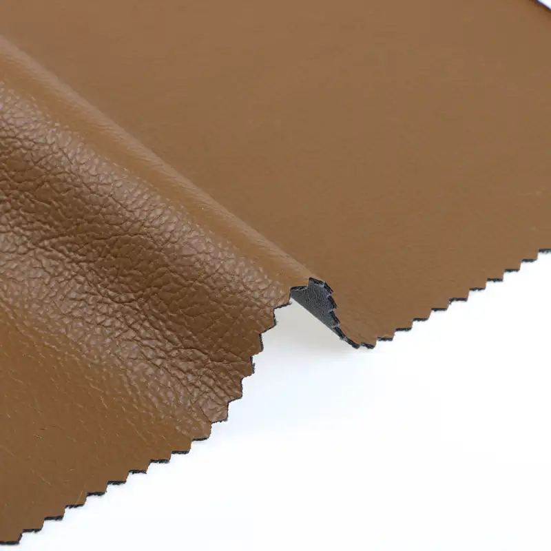 China Fabric for Blazer PU Woven Blended Fabric Polyester Brown color buy from China wholesaler bulk order at wholesale price free worldwide shipping Alibaba