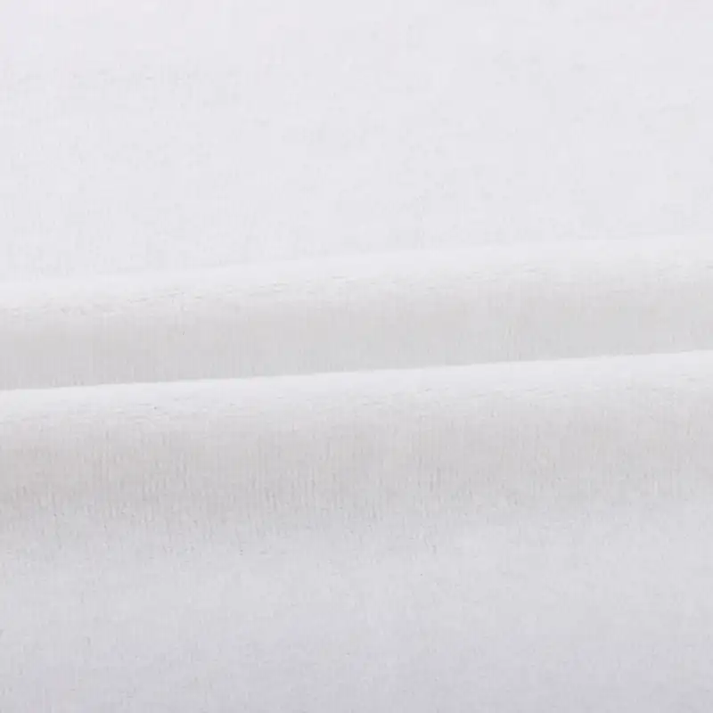 China Fabric for Blazer Velvet Knit Fabric Polyester Cotton White color buy from China wholesaler bulk order at wholesale price free worldwide shipping Alibaba