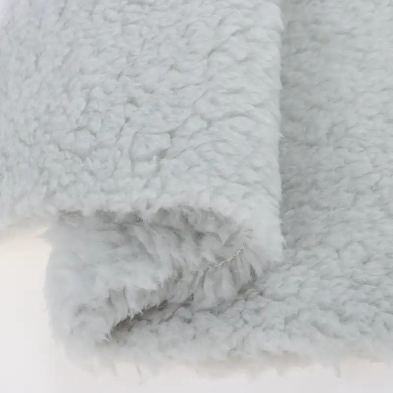 China Fabric for Hoodie,Sweatshirt Fleece Knit Fabric Polyester Grey color buy from China wholesaler bulk order at wholesale price free worldwide shipping Alibaba