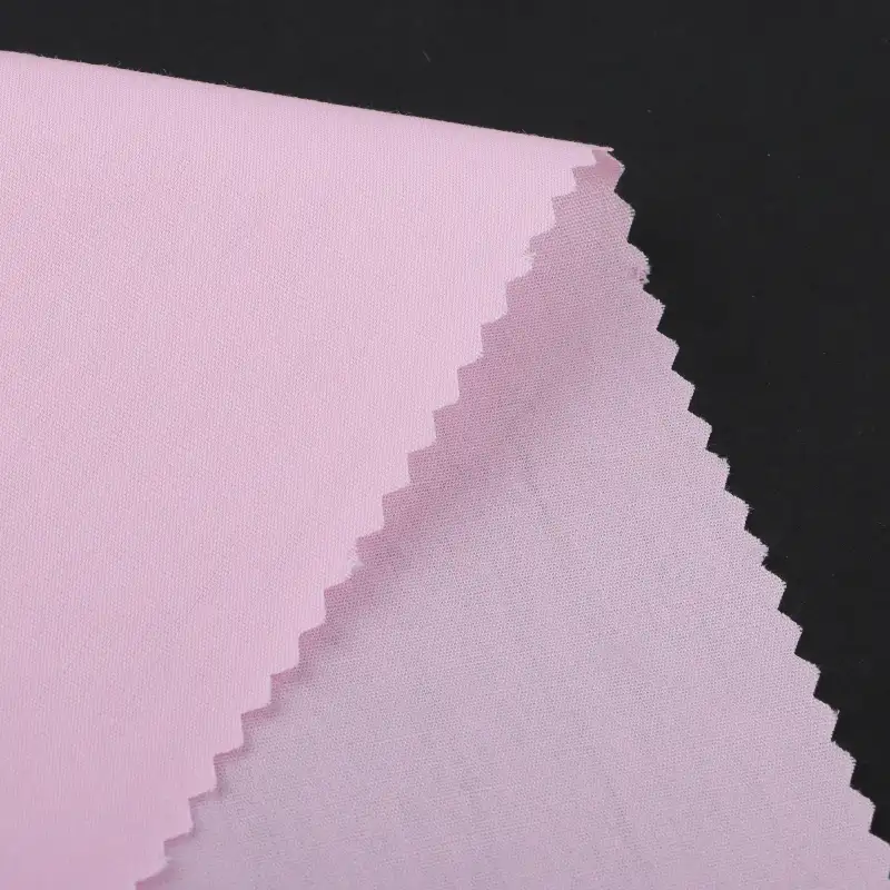 China Fabric for Blouse,Crop Top,Skirt Cotton Poplin Natural Woven Fabric Cotton Pink color buy from China wholesaler bulk order at wholesale price free worldwide shipping Alibaba