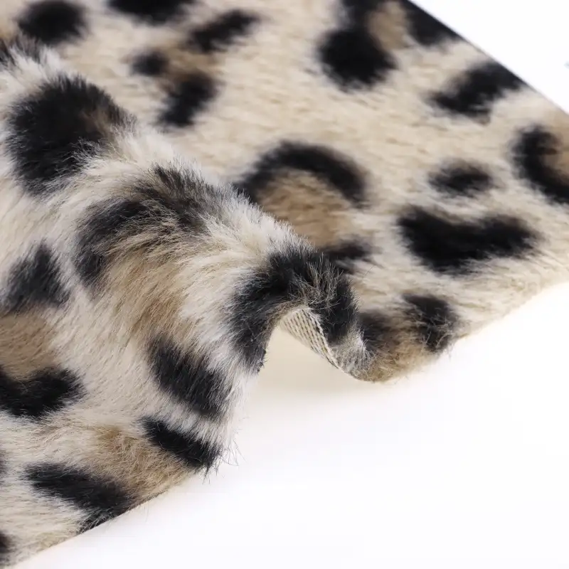 China Fabric for Trench Coat,Overcoat Fake Fur Knit Fabric Polyester printing color buy from China wholesaler bulk order at wholesale price free worldwide shipping Alibaba