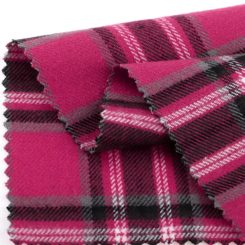 China Fabric for Shirt,Crop Top,Skirt,Over Shirt Cotton YD Flannel Natural Woven Fabric Cotton Red color buy from China wholesaler bulk order at wholesale price free worldwide shipping Alibaba