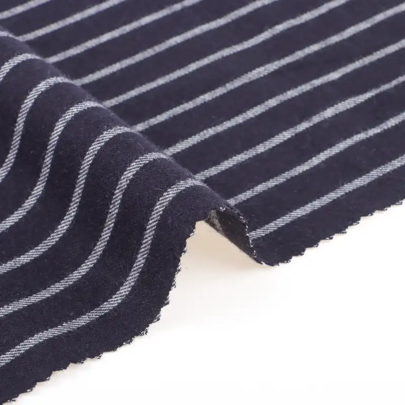 China Fabric for Shirt,Crop Top,Skirt,Over Shirt Cotton YD Flannel Natural Woven Fabric Cotton Dark blue color buy from China wholesaler bulk order at wholesale price free worldwide shipping Alibaba