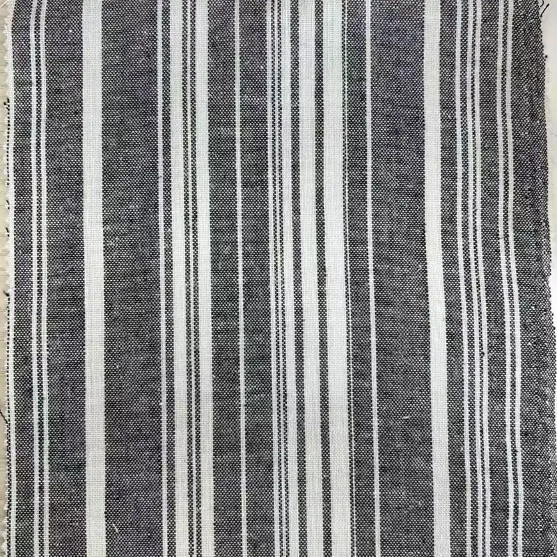 China Fabric for Shirt,Blouse Linen/Polyester Plain Natural Woven Fabric Polyester Cotton Black and White color buy from China wholesaler bulk order at wholesale price free worldwide shipping Alibaba