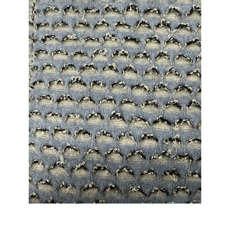 China Yarn for Shirt,Pants,Jackets,T-Shirt,Polo Shirt,Tank Top,Blouse,Skirt,Shorts,Hoodie,Knitted Jacket (Sweater),Round Neck Pullover (Sweater),Crew Neck Pullover (Sweater),Crop Top Pullover (Sweater),T-shirt (Sweater),Polo T-shirt (Sweater) Lurex Lurex Acrylic Polyester Spandex blue color buy from China wholesaler bulk order at wholesale price free worldwide shipping Alibaba