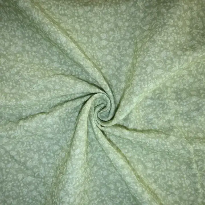 India Fabric for Pajamas Cotton Double Layer Natural Woven Fabric Cotton Blue color buy from India wholesaler bulk order at wholesale price free worldwide shipping Alibaba