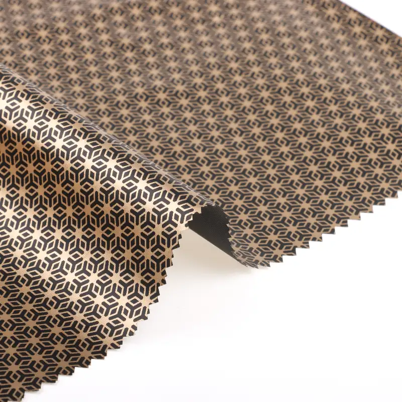 China Fabric for Trench Coat Polyester Taffeta Synthetic Woven Fabric Polyester Grey color buy from China wholesaler bulk order at wholesale price free worldwide shipping Alibaba