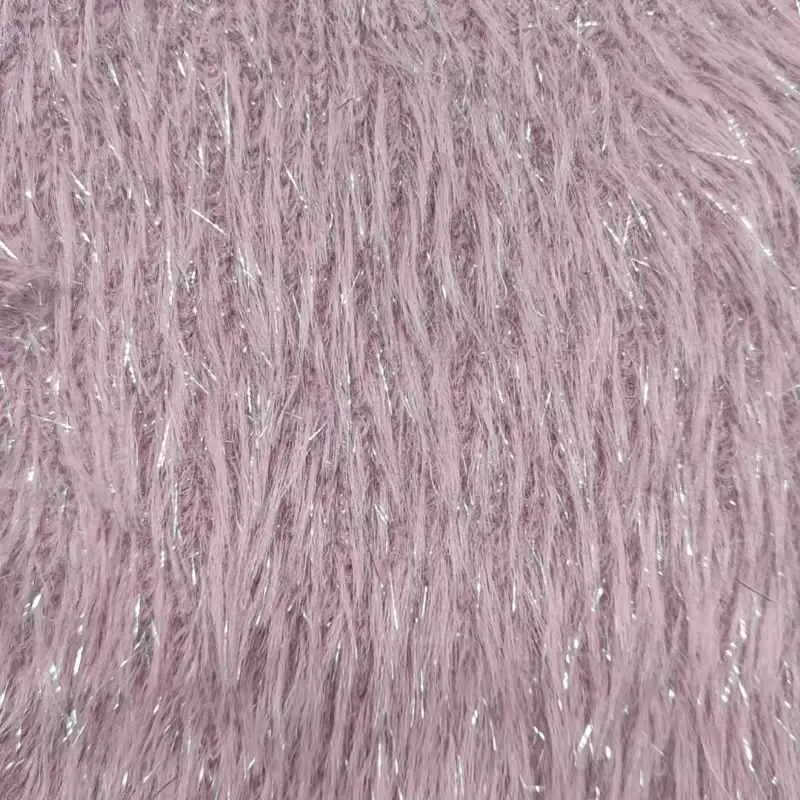 China Yarn for Crew Neck Pullover (Sweater),Crop Top Pullover (Sweater),T-shirt (Sweater),Polo T-shirt (Sweater),Hoodie  (Sweater),Sweatshirt Feather Yarn Fancy Yarn Nylon Polyester Lurex pink color buy from China wholesaler bulk order at wholesale price free worldwide shipping Alibaba